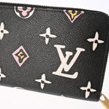 LOUIS VUITTON ルイヴィトン モノグラム ワイルドアットハート ジッピーウォレット ノワール M80683 レディース モノグラムキャンバス 長財布 ABランク 中古 銀蔵