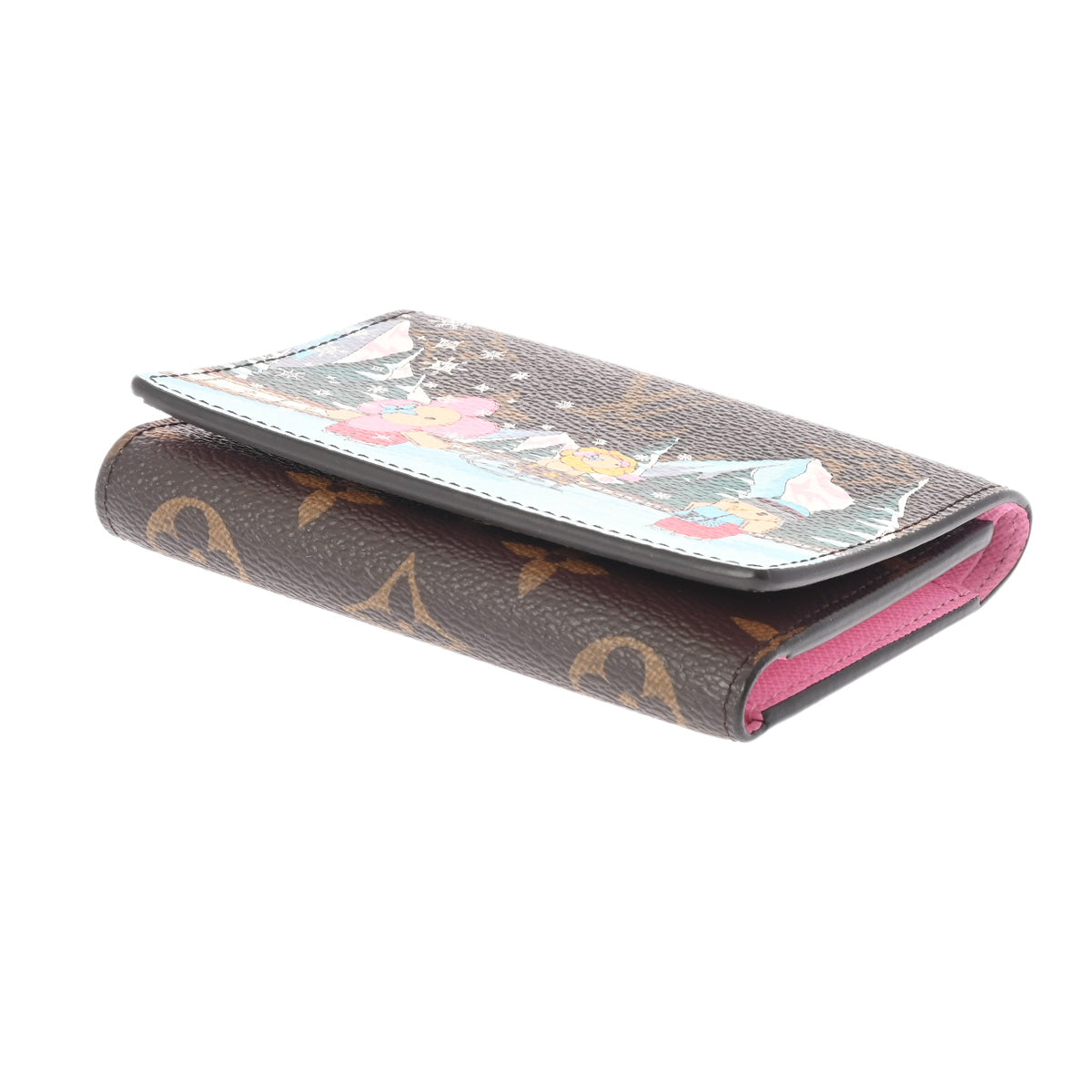 美品！LOUIS VUITTON モノグラム ポルトフォイユ・ウジェニ ルイヴィトンポルトフォイユ ヴィクトリーヌ ヴィヴィエンヌ ブラウン