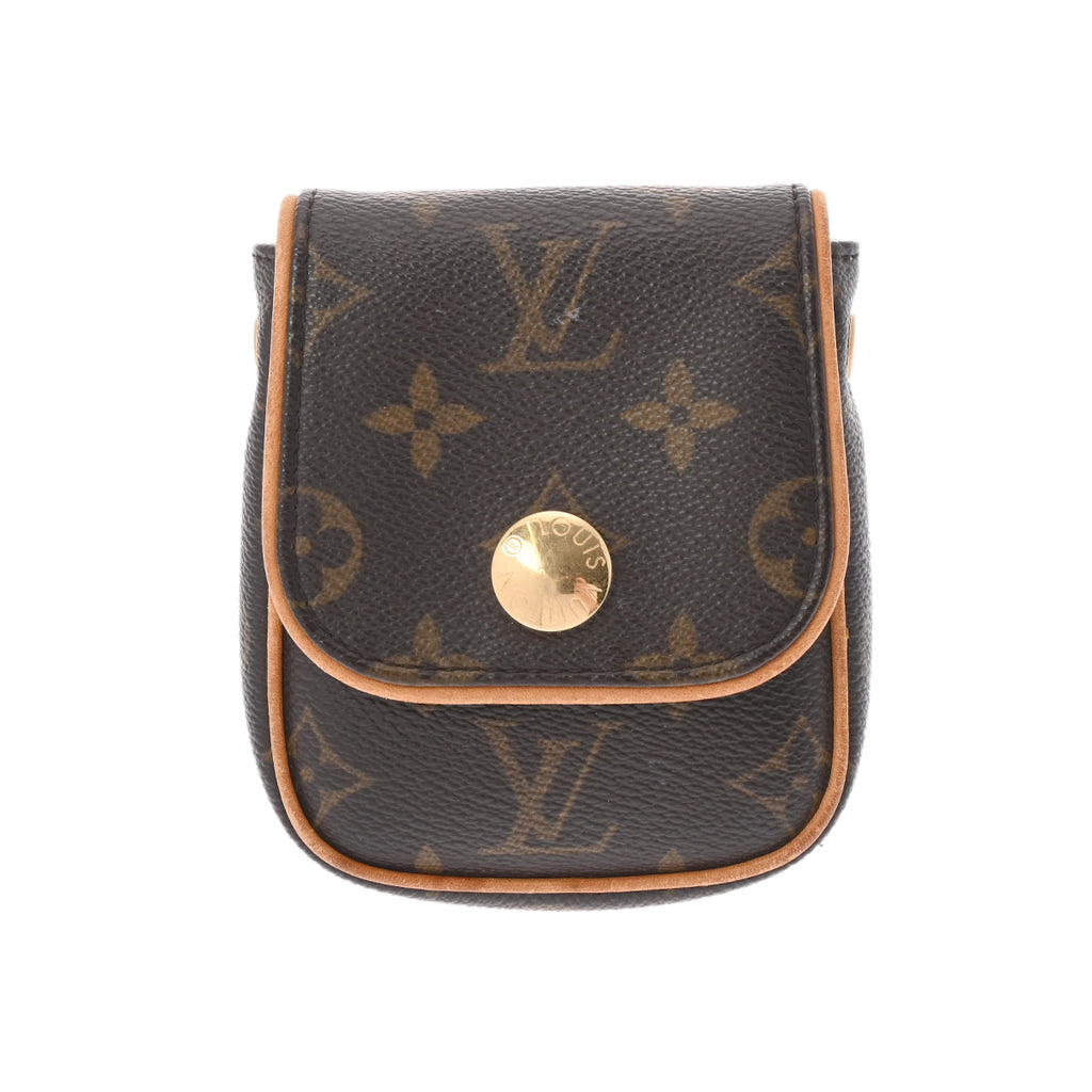 ルイヴィトンポシェット カンクーン 14145 ブラウン レディース