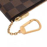 LOUIS VUITTON ルイヴィトン ダミエ ポシェットクレ  ブラウン N62658 ユニセックス ダミエキャンバス コインケース 新同 中古 銀蔵