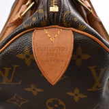 LOUIS VUITTON ルイヴィトン モノグラム スピーディ 25 ブラウン M41528 レディース モノグラムキャンバス ハンドバッグ Bランク 中古 銀蔵