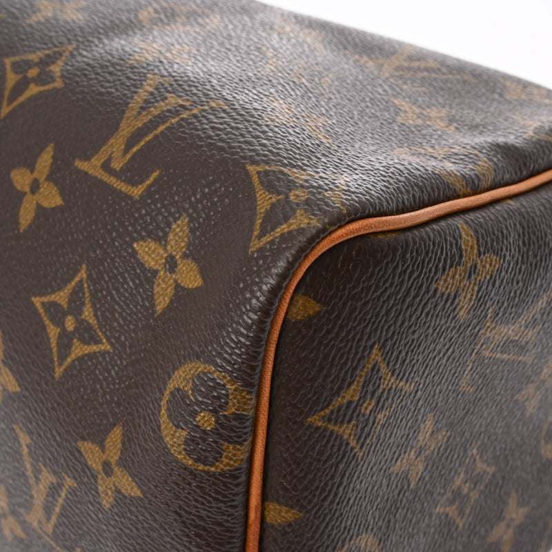 LOUIS VUITTON ルイヴィトン モノグラム スピーディ 25 ブラウン M41528 レディース モノグラムキャンバス ハンドバッグ Bランク 中古 銀蔵