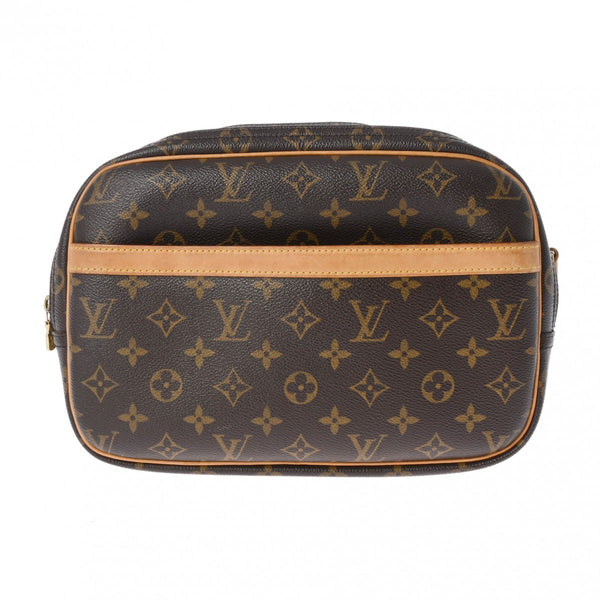 LOUIS VUITTON ルイヴィトン モノグラム リポーター PM ブラウン M45254 ユニセックス モノグラムキャンバス ショルダーバッグ Bランク 中古 銀蔵