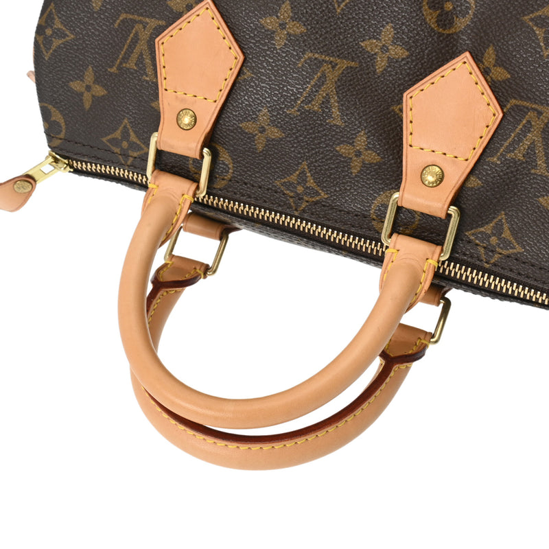 LOUIS VUITTON ルイヴィトン モノグラム スピーディ 25 ブラウン M41528 レディース モノグラムキャンバス ハンドバッグ ABランク 中古 銀蔵