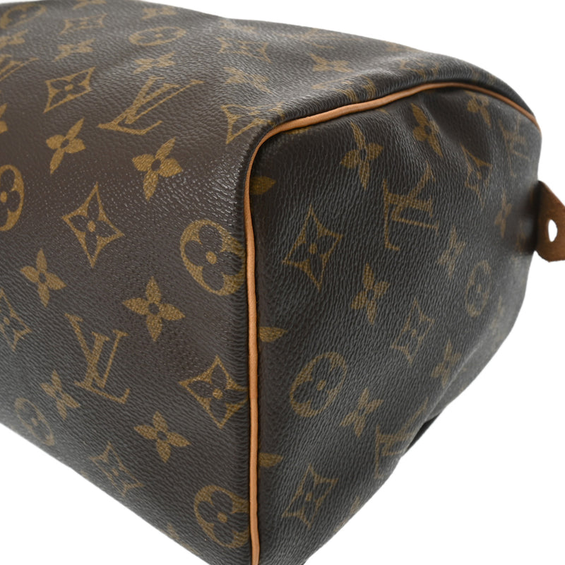 LOUIS VUITTON ルイヴィトン モノグラム スピーディ 25 ブラウン M41528 レディース モノグラムキャンバス ハンドバッグ ABランク 中古 銀蔵