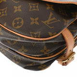 LOUIS VUITTON ルイヴィトン モノグラム ソミュール 30 ブラウン M42256 レディース モノグラムキャンバス ショルダーバッグ ABランク 中古 銀蔵