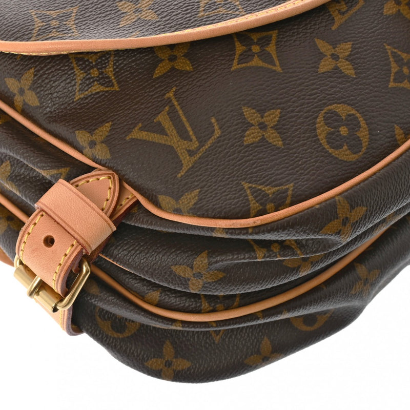 LOUIS VUITTON ルイヴィトン モノグラム ソミュール 30 ブラウン M42256 レディース モノグラムキャンバス ショルダーバッグ ABランク 中古 銀蔵