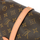 LOUIS VUITTON ルイヴィトン モノグラム ソミュール 30 ブラウン M42256 レディース モノグラムキャンバス ショルダーバッグ ABランク 中古 銀蔵