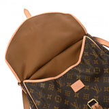 LOUIS VUITTON ルイヴィトン モノグラム ソミュール 30 ブラウン M42256 レディース モノグラムキャンバス ショルダーバッグ ABランク 中古 銀蔵