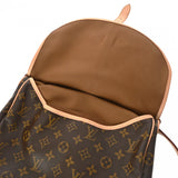 LOUIS VUITTON ルイヴィトン モノグラム ソミュール 30 ブラウン M42256 レディース モノグラムキャンバス ショルダーバッグ ABランク 中古 銀蔵