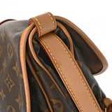 LOUIS VUITTON ルイヴィトン モノグラム ソミュール 30 ブラウン M42256 レディース モノグラムキャンバス ショルダーバッグ ABランク 中古 銀蔵