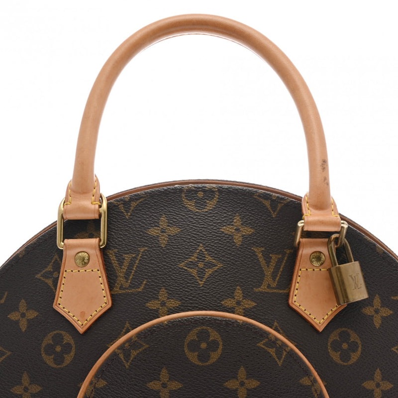 LOUIS VUITTON ルイヴィトン モノグラム エリプス PM ブラウン M51127 レディース モノグラムキャンバス ハンドバッグ Bランク 中古 銀蔵