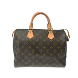 LOUIS VUITTON ルイヴィトン モノグラム スピーディ 30 ブラウン M41526 レディース モノグラムキャンバス ハンドバッグ Bランク 中古 銀蔵