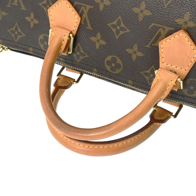 LOUIS VUITTON ルイヴィトン モノグラム スピーディ 30 ブラウン M41526 レディース モノグラムキャンバス ハンドバッグ Bランク 中古 銀蔵