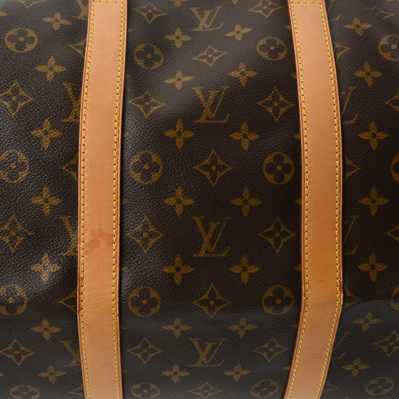 LOUIS VUITTON ルイヴィトン モノグラム キーポル 55 ブラウン M41424 ユニセックス モノグラムキャンバス ボストンバッグ Bランク 中古 銀蔵