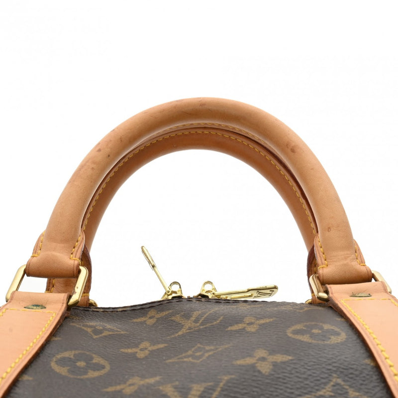 LOUIS VUITTON ルイヴィトン モノグラム キーポル 55 ブラウン M41424 ユニセックス モノグラムキャンバス ボストンバッグ Bランク 中古 銀蔵