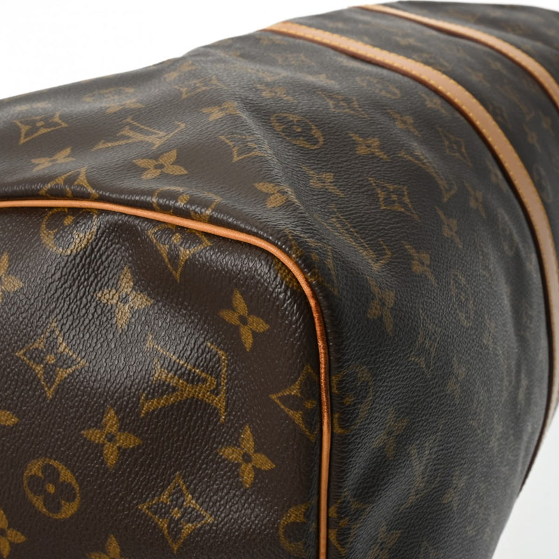 LOUIS VUITTON ルイヴィトン モノグラム キーポル 55 ブラウン M41424 ユニセックス モノグラムキャンバス ボストンバッグ Bランク 中古 銀蔵