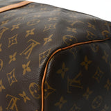 LOUIS VUITTON ルイヴィトン モノグラム キーポル 55 ブラウン M41424 ユニセックス モノグラムキャンバス ボストンバッグ Bランク 中古 銀蔵