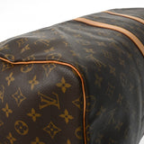 LOUIS VUITTON ルイヴィトン モノグラム キーポル 55 ブラウン M41424 ユニセックス モノグラムキャンバス ボストンバッグ Bランク 中古 銀蔵