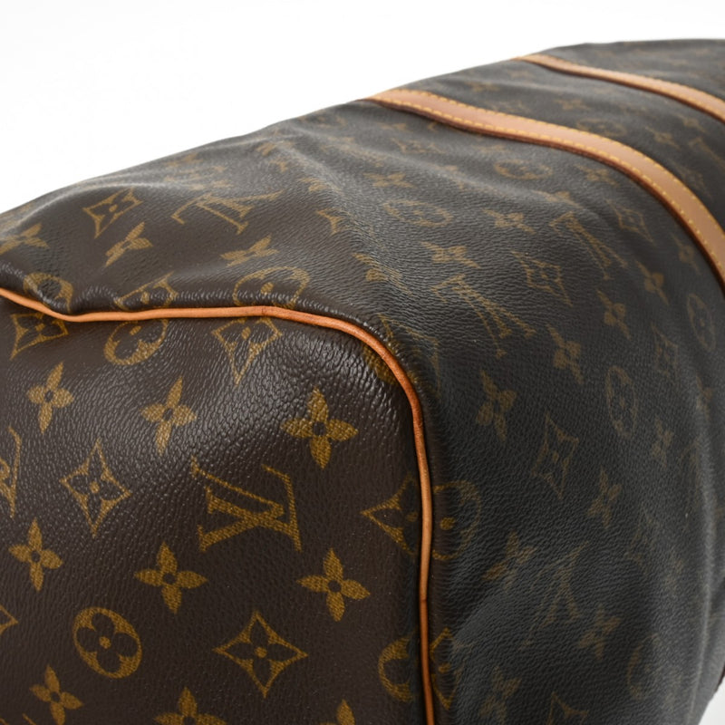 LOUIS VUITTON ルイヴィトン モノグラム キーポル 55 ブラウン M41424 ユニセックス モノグラムキャンバス ボストンバッグ Bランク 中古 銀蔵