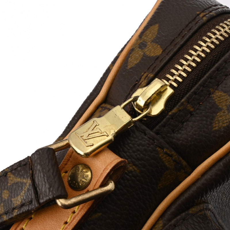 LOUIS VUITTON ルイヴィトン モノグラム ナイル ブラウン M45244 ユニセックス モノグラムキャンバス ショルダーバッグ Bランク 中古 銀蔵