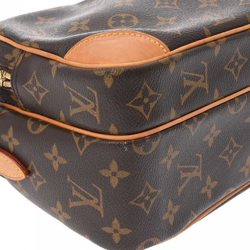 LOUIS VUITTON ルイヴィトン モノグラム ナイル ブラウン M45244 ユニセックス モノグラムキャンバス ショルダーバッグ Bランク 中古 銀蔵