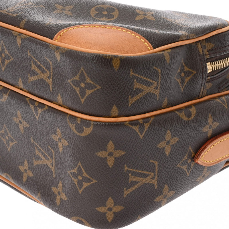 LOUIS VUITTON ルイヴィトン モノグラム ナイル ブラウン M45244 ユニセックス モノグラムキャンバス ショルダーバッグ Bランク 中古 銀蔵