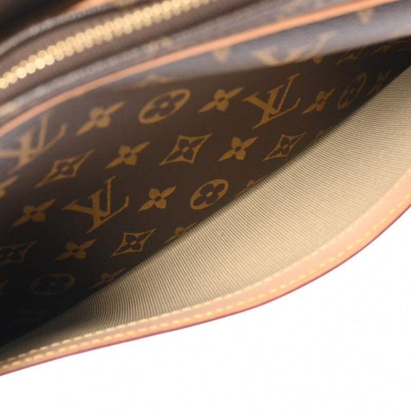 LOUIS VUITTON ルイヴィトン モノグラム リポーター PM ブラウン M45254 ユニセックス モノグラムキャンバス ショルダーバッグ ABランク 中古 銀蔵