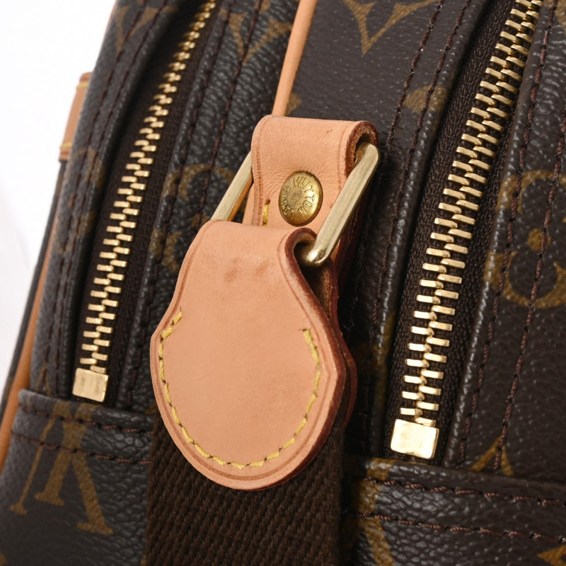 LOUIS VUITTON ルイヴィトン モノグラム リポーター PM ブラウン M45254 ユニセックス モノグラムキャンバス ショルダーバッグ ABランク 中古 銀蔵