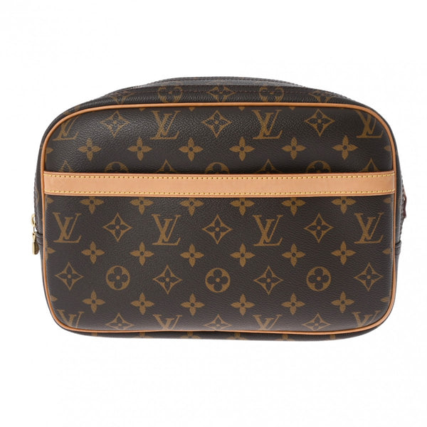 LOUIS VUITTON ルイヴィトン モノグラム リポーター PM ブラウン M45254 ユニセックス モノグラムキャンバス ショルダーバッグ ABランク 中古 銀蔵