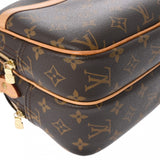 LOUIS VUITTON ルイヴィトン モノグラム リポーター PM ブラウン M45254 ユニセックス モノグラムキャンバス ショルダーバッグ ABランク 中古 銀蔵