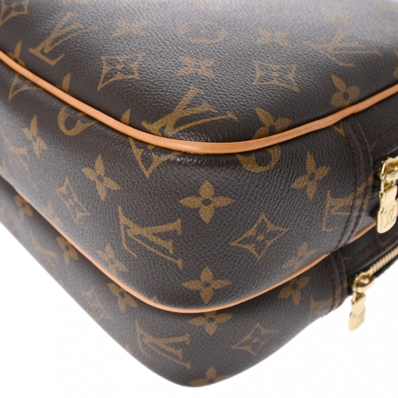 LOUIS VUITTON ルイヴィトン モノグラム リポーター PM ブラウン M45254 ユニセックス モノグラムキャンバス ショルダーバッグ ABランク 中古 銀蔵