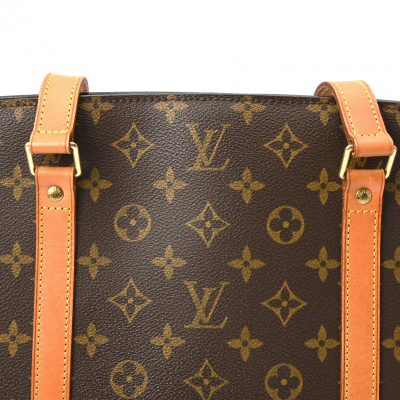 LOUIS VUITTON ルイヴィトン モノグラム バビロン トート ブラウン M51102 レディース モノグラムキャンバス トートバッグ Bランク 中古 銀蔵