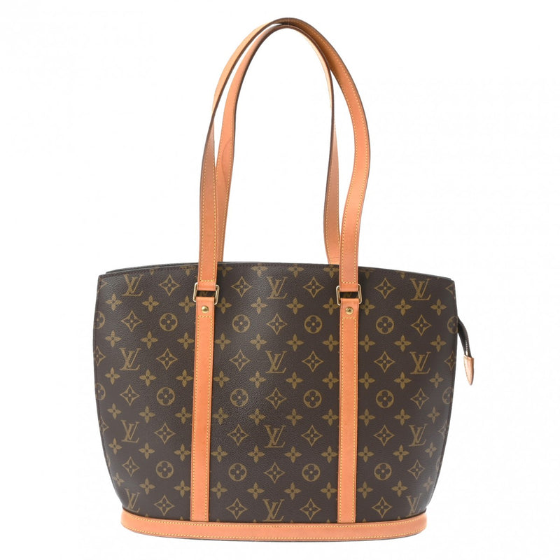 LOUIS VUITTON ルイヴィトン モノグラム バビロン トート ブラウン M51102 レディース モノグラムキャンバス トートバッグ Bランク 中古 銀蔵