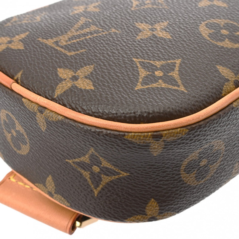 LOUIS VUITTON ルイヴィトン モノグラム ポシェットガンジュ ブラウン M51870 メンズ モノグラムキャンバス ボディバッグ ABランク 中古 銀蔵