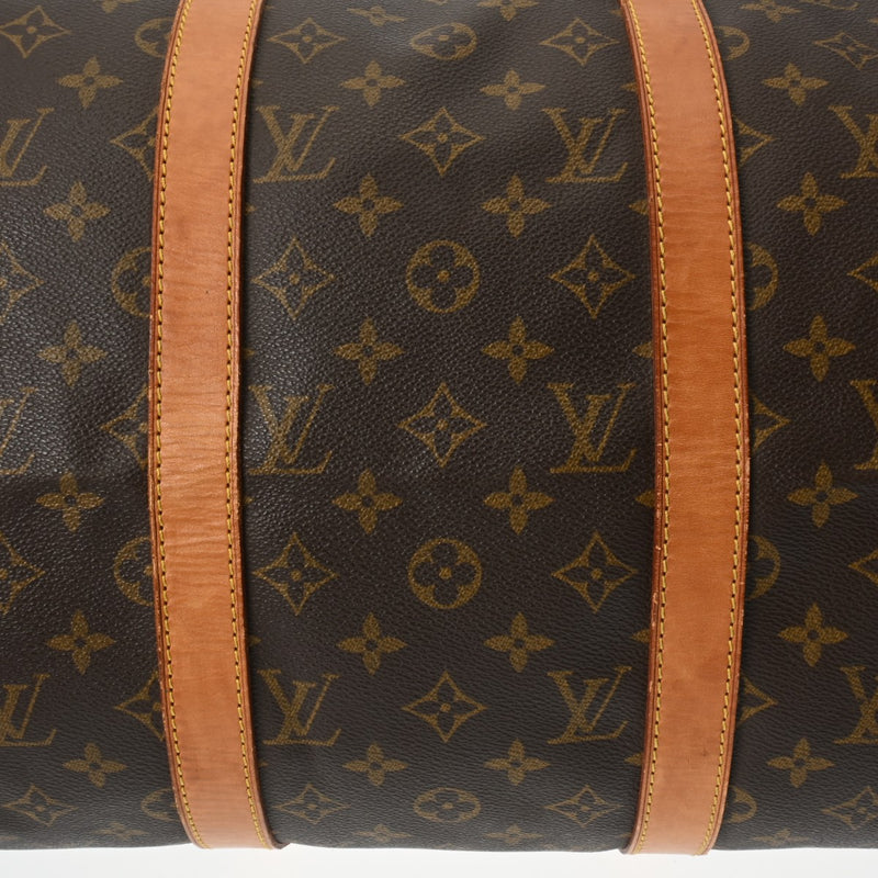 LOUIS VUITTON ルイヴィトン モノグラム キーポル 50 ブラウン M41426 ユニセックス モノグラムキャンバス ボストンバッグ Bランク 中古 銀蔵