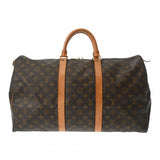 LOUIS VUITTON ルイヴィトン モノグラム キーポル 50 ブラウン M41426 ユニセックス モノグラムキャンバス ボストンバッグ Bランク 中古 銀蔵