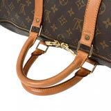 LOUIS VUITTON ルイヴィトン モノグラム キーポル 50 ブラウン M41426 ユニセックス モノグラムキャンバス ボストンバッグ Bランク 中古 銀蔵