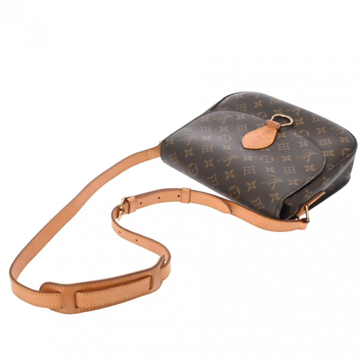 LOUIS VUITTON ルイヴィトン モノグラム サンクルー ブラウン M51242 レディース モノグラムキャンバス ショルダーバッグ Bランク  中古 - 販売特販