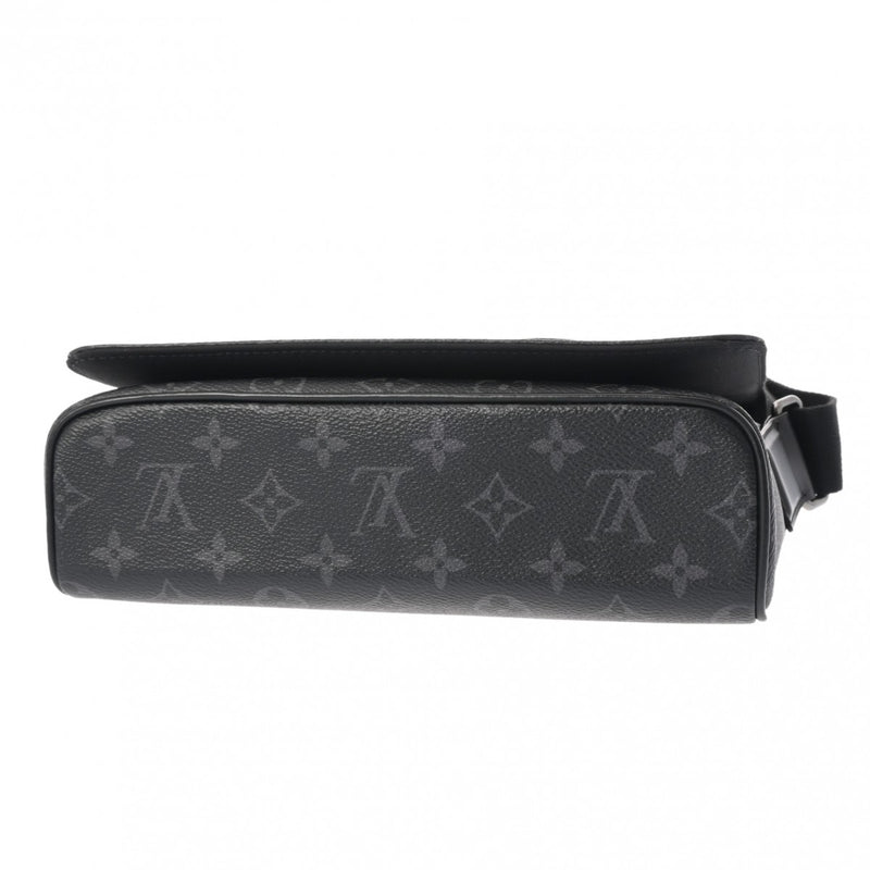 LOUIS VUITTON ルイヴィトン モノグラムエクリプス ディストリクト PM NM 黒 M44000 メンズ モノグラムキャンバス ショルダーバッグ ABランク 中古 銀蔵