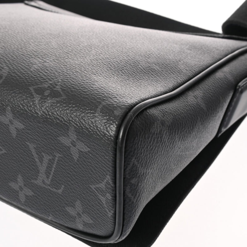 LOUIS VUITTON ルイヴィトン モノグラムエクリプス ディストリクト PM NM 黒 M44000 メンズ モノグラムキャンバス ショルダーバッグ ABランク 中古 銀蔵