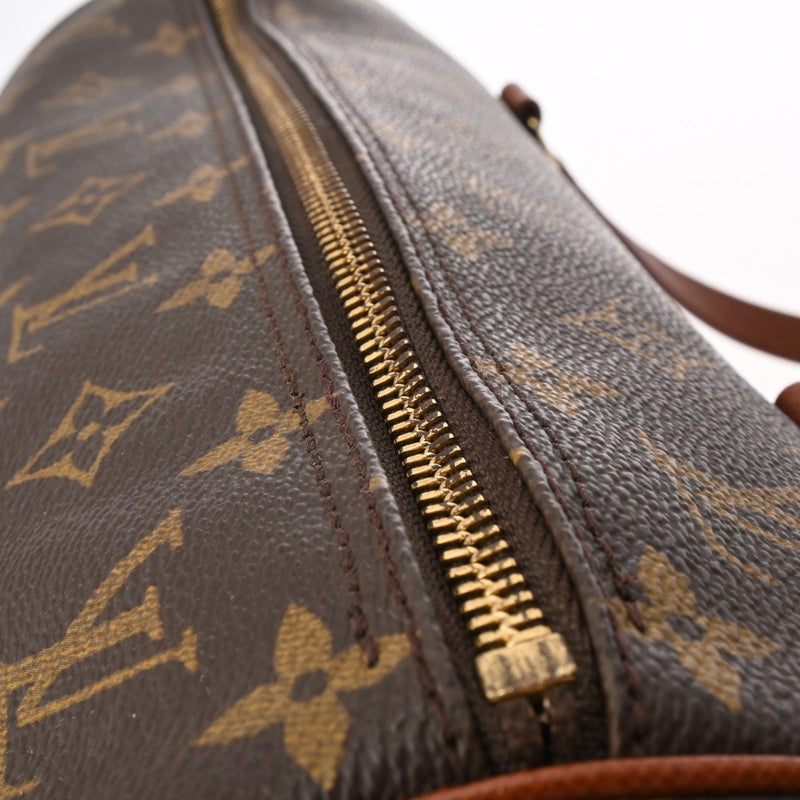 LOUIS VUITTON ルイヴィトン モノグラム パピヨン GM 旧型 ブラウン M51365 レディース モノグラムキャンバス ハンドバッグ ABランク 中古 銀蔵