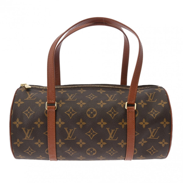 LOUIS VUITTON ルイヴィトン モノグラム パピヨン GM 旧型 ブラウン M51365 レディース モノグラムキャンバス ハンドバッグ ABランク 中古 銀蔵