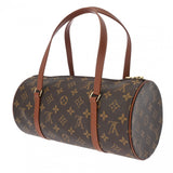 LOUIS VUITTON ルイヴィトン モノグラム パピヨン GM 旧型 ブラウン M51365 レディース モノグラムキャンバス ハンドバッグ ABランク 中古 銀蔵