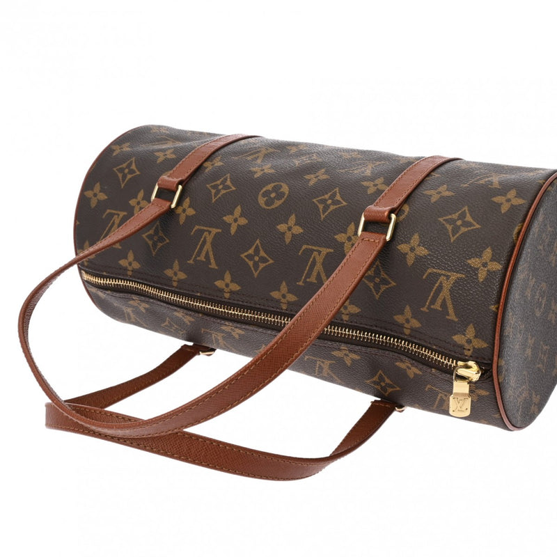 LOUIS VUITTON ルイヴィトン モノグラム パピヨン GM 旧型 ブラウン M51365 レディース モノグラムキャンバス ハンドバッグ ABランク 中古 銀蔵