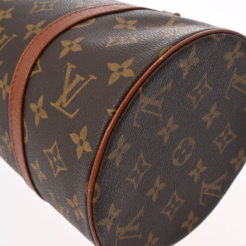 LOUIS VUITTON ルイヴィトン モノグラム パピヨン GM 旧型 ブラウン M51365 レディース モノグラムキャンバス ハンドバッグ ABランク 中古 銀蔵