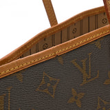 LOUIS VUITTON ルイヴィトン モノグラム ネヴァーフル MM ブラウン M40156 レディース モノグラムキャンバス トートバッグ Bランク 中古 銀蔵