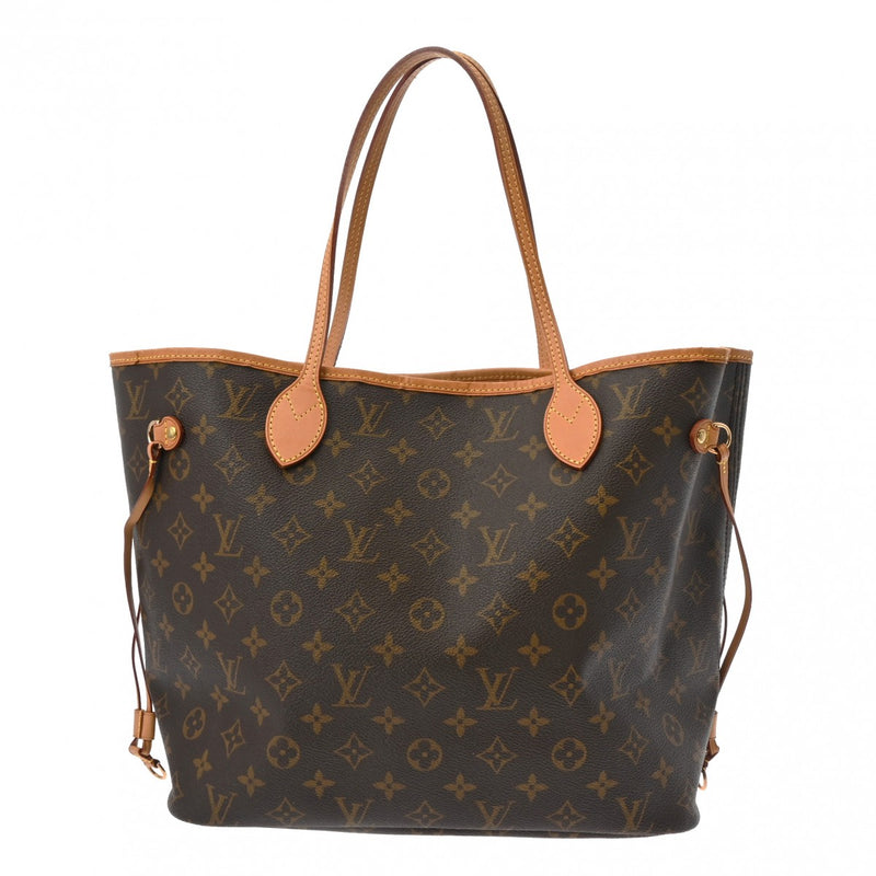 LOUIS VUITTON ルイヴィトン モノグラム ネヴァーフル MM ブラウン M40156 レディース モノグラムキャンバス トートバッグ Bランク 中古 銀蔵