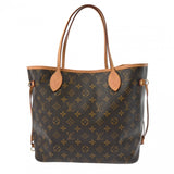 LOUIS VUITTON ルイヴィトン モノグラム ネヴァーフル MM ブラウン M40156 レディース モノグラムキャンバス トートバッグ Bランク 中古 銀蔵