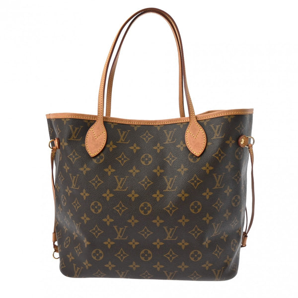 LOUIS VUITTON ルイヴィトン モノグラム ネヴァーフル MM ブラウン M40156 レディース モノグラムキャンバス トートバッグ Bランク 中古 銀蔵